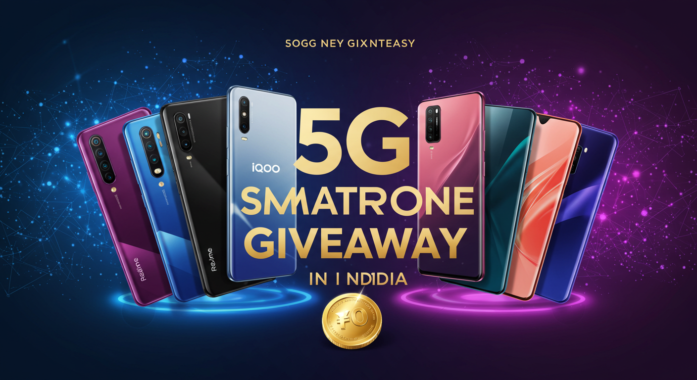 5G Smartphone Giveaway in India
